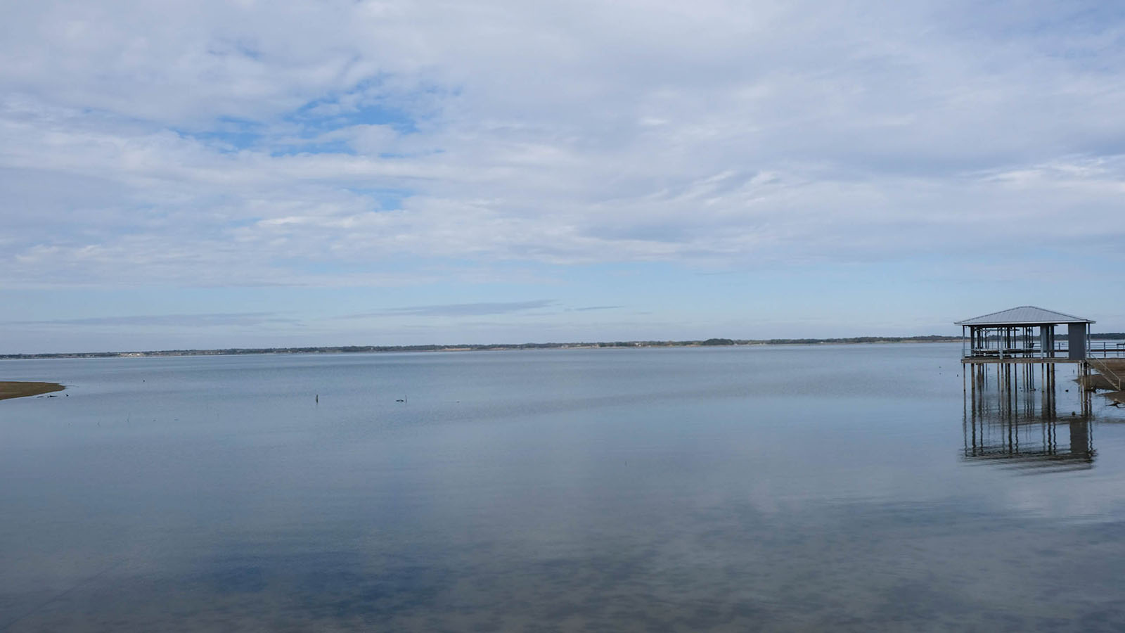 Expansive lake views